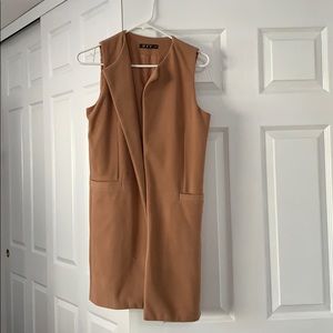 Sleeveless Long Vest